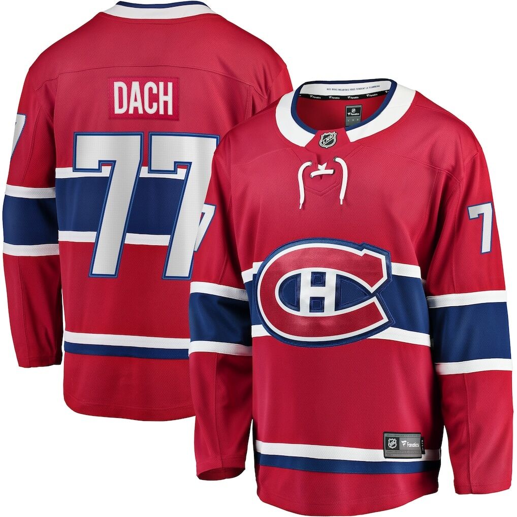 Kirby Dach Montreal Canadiens Fashion7 Home Breakaway Player Jersey