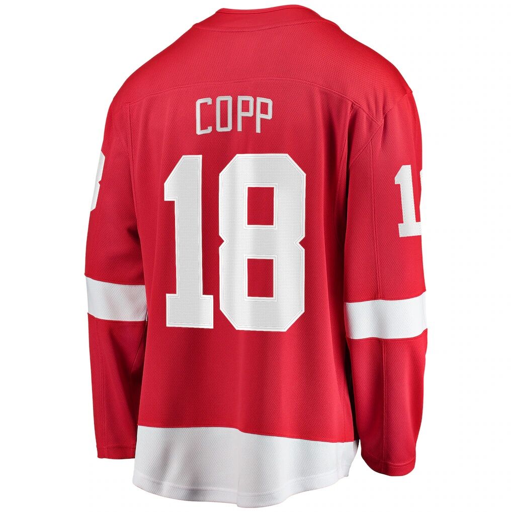 Andrew Copp Detroit Red Wings Fashion7 Home Breakaway Player Jersey