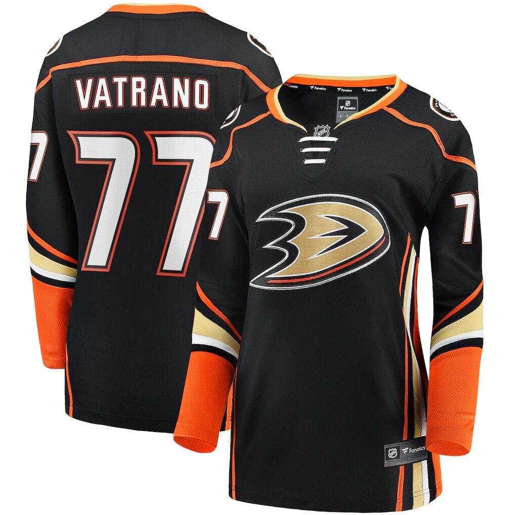 Frank Vatrano Anaheim Ducks Fashion7 Women's Home Breakaway Player Jersey