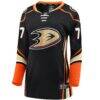 Frank Vatrano Anaheim Ducks Fashion7 Women's Home Breakaway Player Jersey - Black - Side View