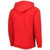 Chicago Bulls Sportiqe Unisex Athos Olson Tri-Blend Pullover Hoodie - Red - Detail View