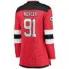 Dawson Mercer New Jersey Devils Fashion7 Women's Home Breakaway Jersey - Red - Detail View
