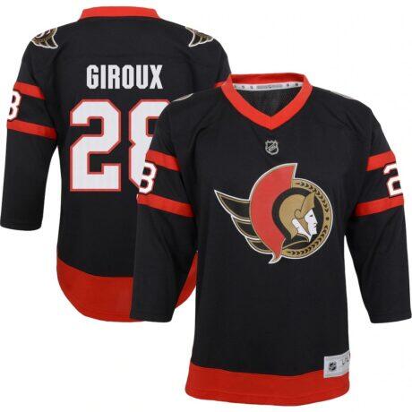 Claude Giroux Ottawa Senators Youth Replica Player Jersey - Black - Front View