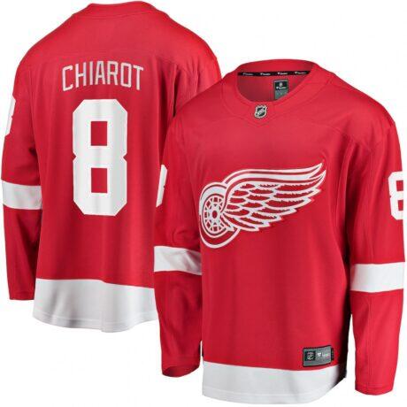 Ben Chiarot Detroit Red Wings Fashion7 Home Breakaway Player Jersey - Red - Front View