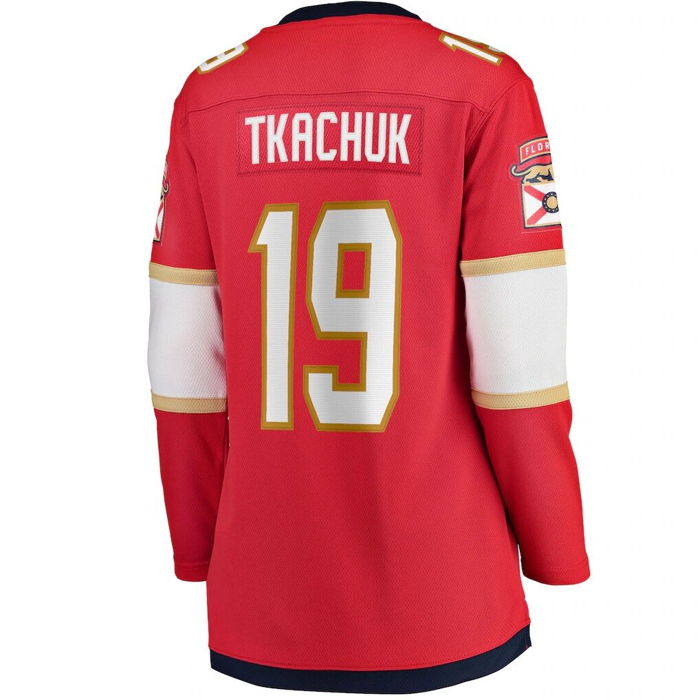 Matthew Tkachuk Florida Panthers Fashion7 Women's Home Breakaway Player Jersey