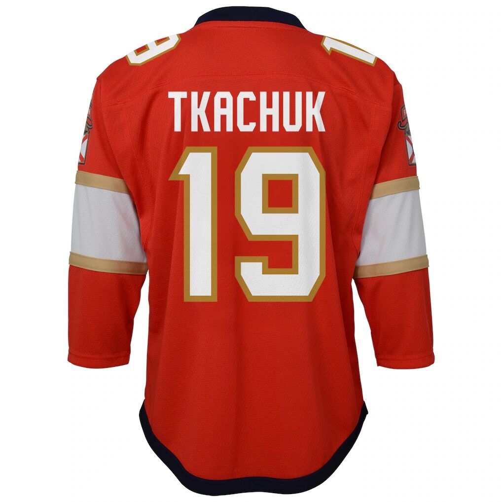 Matthew Tkachuk Florida Panthers Youth Home Replica Player Jersey