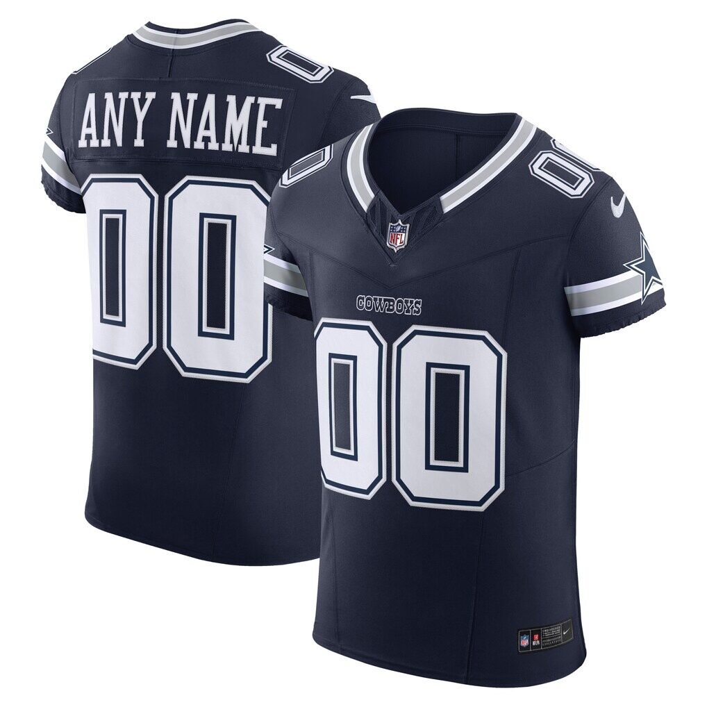 Dallas Cowboys Nike Vapor F.U.S.E. Elite Custom Jersey