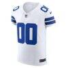 Dallas Cowboys Nike Vapor F.U.S.E. Elite Custom Jersey - White - Side View