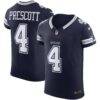 Dak Prescott Dallas Cowboys Nike Team Vapor F.U.S.E. Elite Jersey - Navy - Front View
