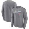 Los Angeles Angels Fashion7 Simplicity Pullover Sweatshirt - - Front View