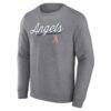 Los Angeles Angels Fashion7 Simplicity Pullover Sweatshirt - - Side View