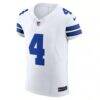 Dak Prescott Dallas Cowboys Nike Vapor F.U.S.E. Elite Jersey - White - Alt1