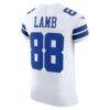CeeDee Lamb Dallas Cowboys Nike Vapor F.U.S.E. Elite Jersey - White - Detail View