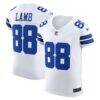 CeeDee Lamb Dallas Cowboys Nike Vapor F.U.S.E. Elite Jersey - White - Front View
