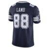 CeeDee Lamb Dallas Cowboys Nike Vapor F.U.S.E. Limited Jersey - Navy - Detail View