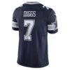 Trevon Diggs Dallas Cowboys Nike Vapor F.U.S.E. Limited Jersey - Navy - Detail View
