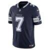 Trevon Diggs Dallas Cowboys Nike Vapor F.U.S.E. Limited Jersey - Navy - Side View