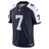 Trevon Diggs Dallas Cowboys Nike Vapor F.U.S.E. Limited Jersey - Navy - Side View