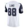 CeeDee Lamb Dallas Cowboys Nike Vapor F.U.S.E. Limited Jersey - White - Detail View