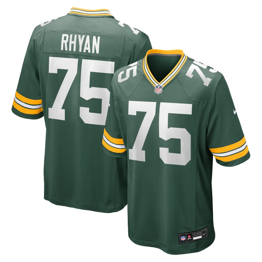 Sean Rhyan Green Bay Packers Nike Game Player Jersey