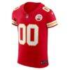 Kansas City Chiefs Nike Vapor F.U.S.E. Elite Custom Jersey - Red - Side View