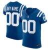 Indianapolis Colts Nike Vapor F.U.S.E. Elite Custom Jersey - - Front View