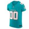 Miami Dolphins Nike Vapor F.U.S.E. Elite Custom Jersey - - Side View