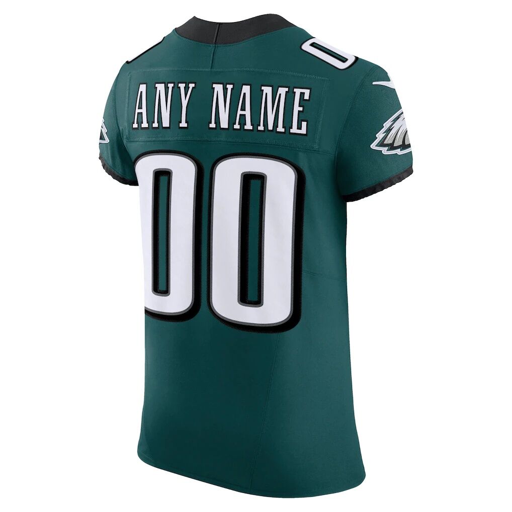 Philadelphia Eagles Nike Vapor F.U.S.E. Elite Custom Jersey - Midnight Green