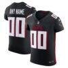 Atlanta Falcons Nike Vapor F.U.S.E. Elite Custom Jersey - Black - Front View