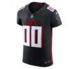 Atlanta Falcons Nike Vapor F.U.S.E. Elite Custom Jersey - Black - Side View