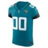 Jacksonville Jaguars Nike Vapor F.U.S.E. Elite Custom Jersey - Teal - Side View