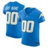 Los Angeles Chargers Nike Vapor F.U.S.E. Elite Custom Jersey - - Front View
