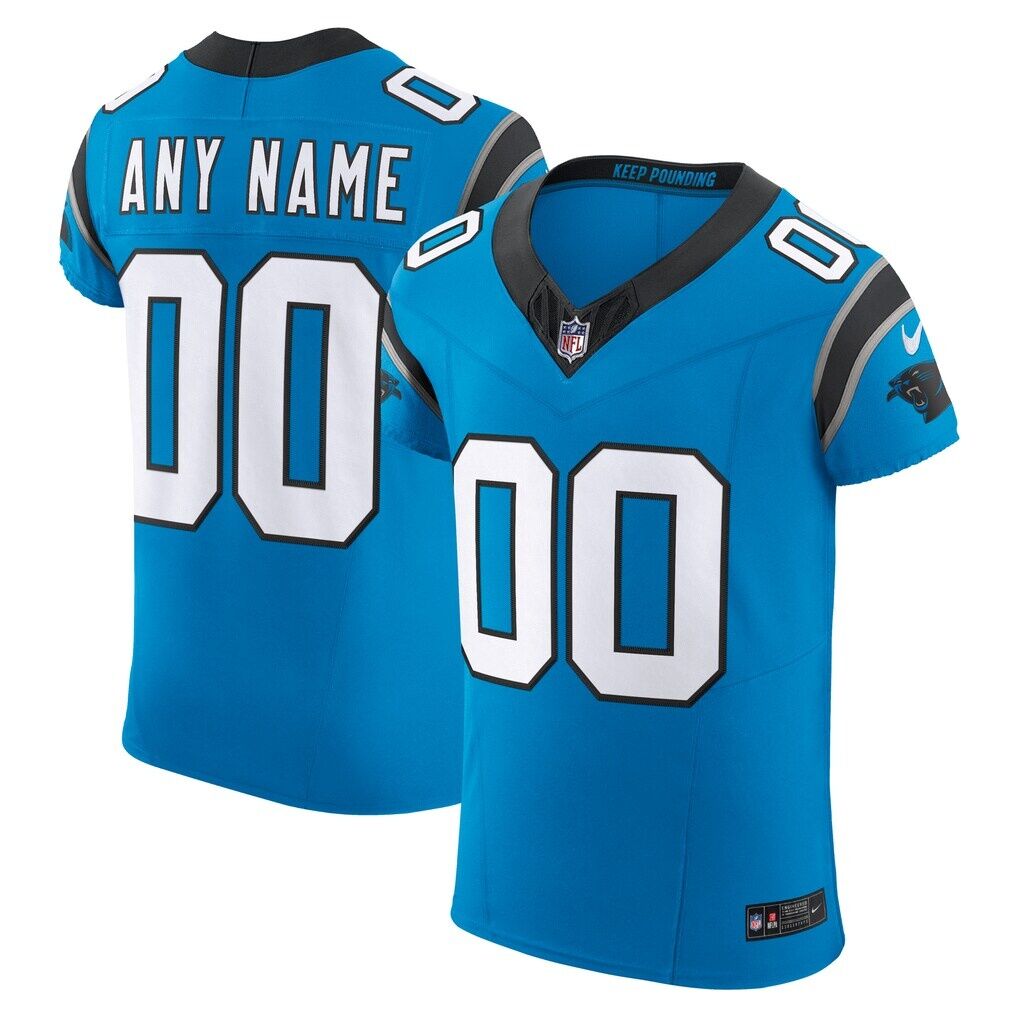 Carolina Panthers Nike Vapor F.U.S.E. Elite Custom Jersey