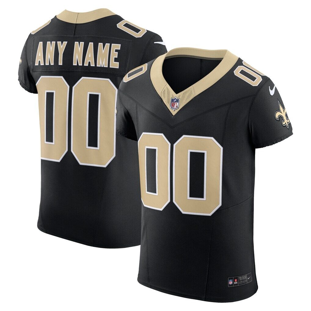 New Orleans Saints Nike Vapor F.U.S.E. Elite Custom Jersey