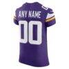 Minnesota Vikings Nike Vapor F.U.S.E. Elite Custom Jersey - Purple - Detail View