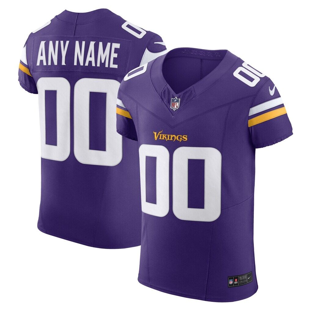 Minnesota Vikings Nike Vapor F.U.S.E. Elite Custom Jersey