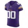 Minnesota Vikings Nike Vapor F.U.S.E. Elite Custom Jersey - Purple - Side View