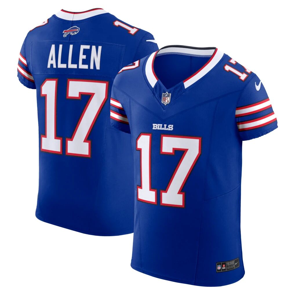 Josh Allen Buffalo Bills Nike Team Vapor F.U.S.E. Elite Jersey - Royal