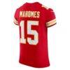 Patrick Mahomes Kansas City Chiefs Nike Vapor F.U.S.E. Elite Jersey - Red - Detail View