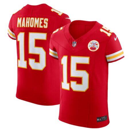 Patrick Mahomes Kansas City Chiefs Nike Vapor F.U.S.E. Elite Jersey - Red - Front View