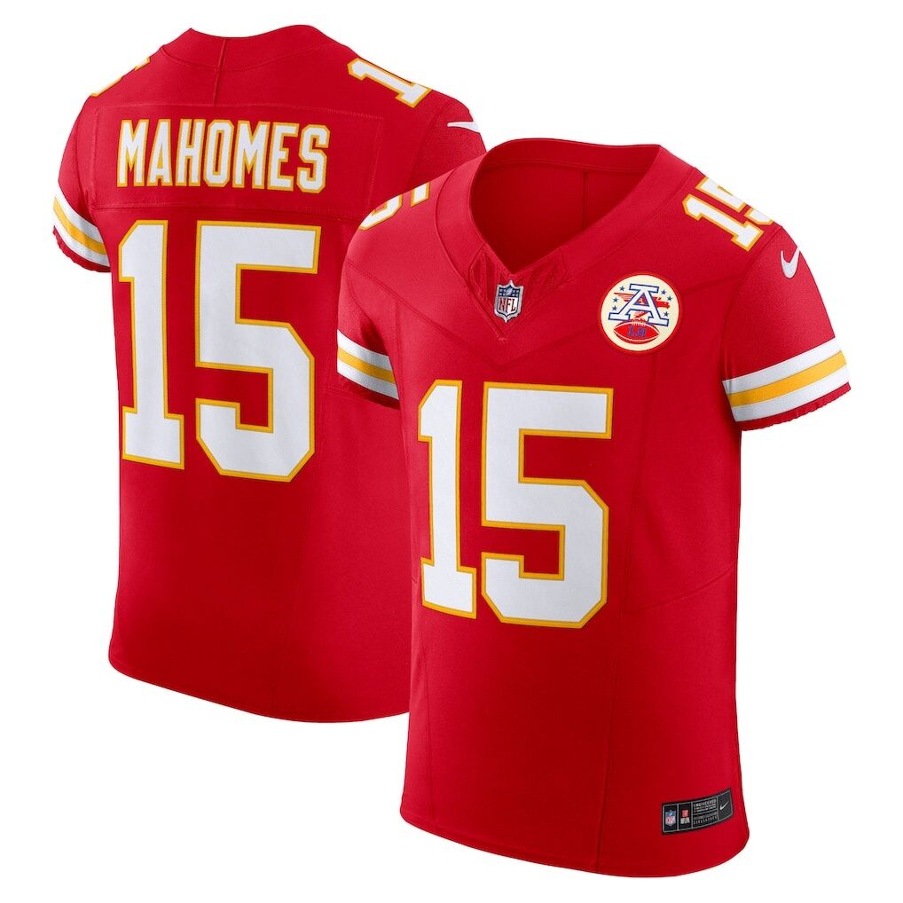 Patrick Mahomes Kansas City Chiefs Nike  Vapor F.U.S.E. Elite Jersey