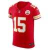 Patrick Mahomes Kansas City Chiefs Nike Vapor F.U.S.E. Elite Jersey - Red - Side View