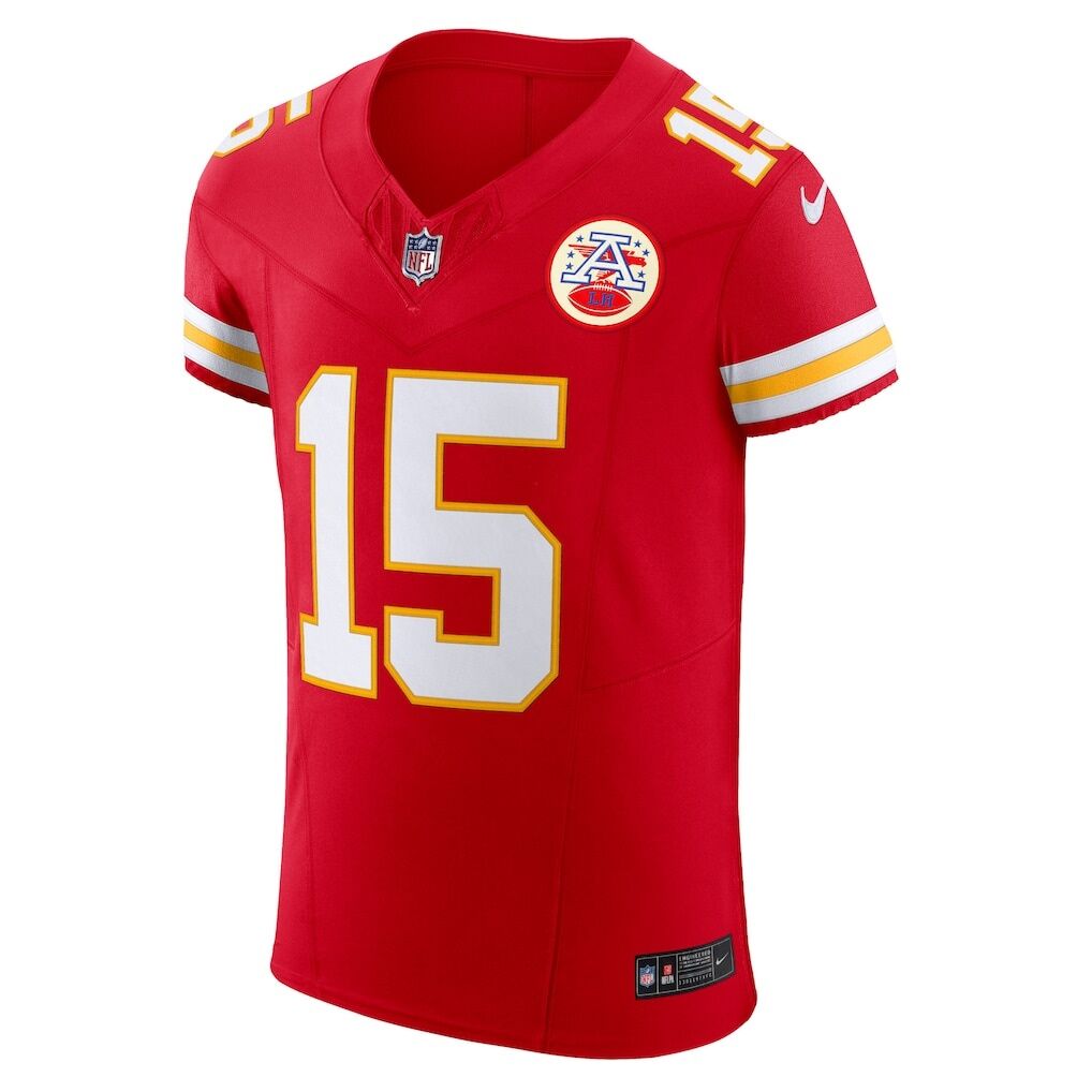Patrick Mahomes Kansas City Chiefs Nike  Vapor F.U.S.E. Elite Jersey