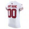 Arizona Cardinals Nike Vapor F.U.S.E. Elite Custom Jersey - White - Detail View