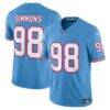 Jeffery Simmons Tennessee Titans Nike Vapor F.U.S.E. Limited Jersey - - Front View