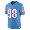 Jeffery Simmons Tennessee Titans Nike Vapor F.U.S.E. Limited Jersey - - Side View