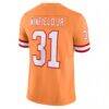 Antoine Winfield Jr. Tampa Bay Buccaneers Nike Vapor F.U.S.E. Limited Jersey - Orange - Detail View