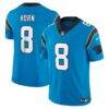Jaycee Horn Carolina Panthers Nike Vapor F.U.S.E. Limited Jersey - Blue - Front View