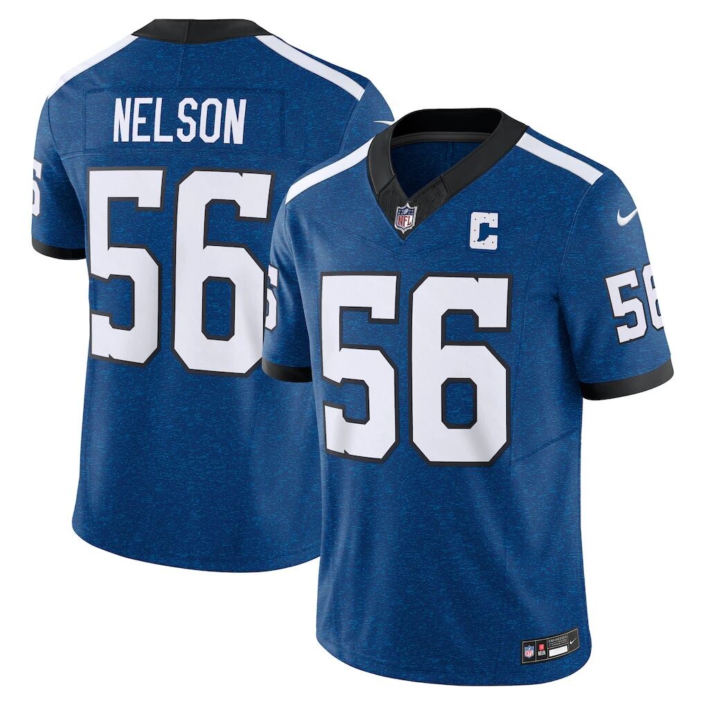 Quenton Nelson Indianapolis Colts Nike Vapor F.U.S.E. Limited Jersey