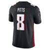 Kyle Pitts Atlanta Falcons Nike Vapor F.U.S.E. Limited Jersey - Black - Detail View